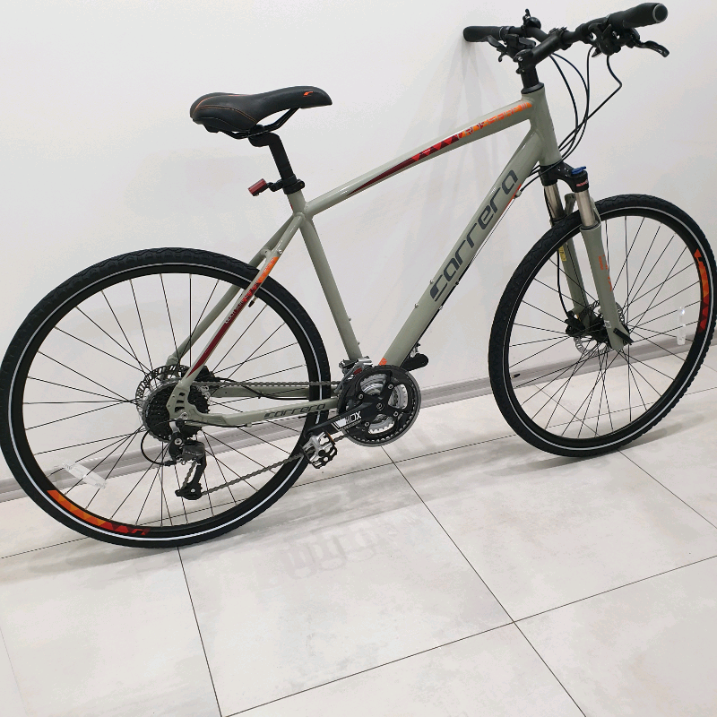 carrera crossfire 3 hybrid bike